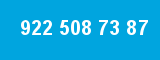 922 508 73 87 922 508 73 87